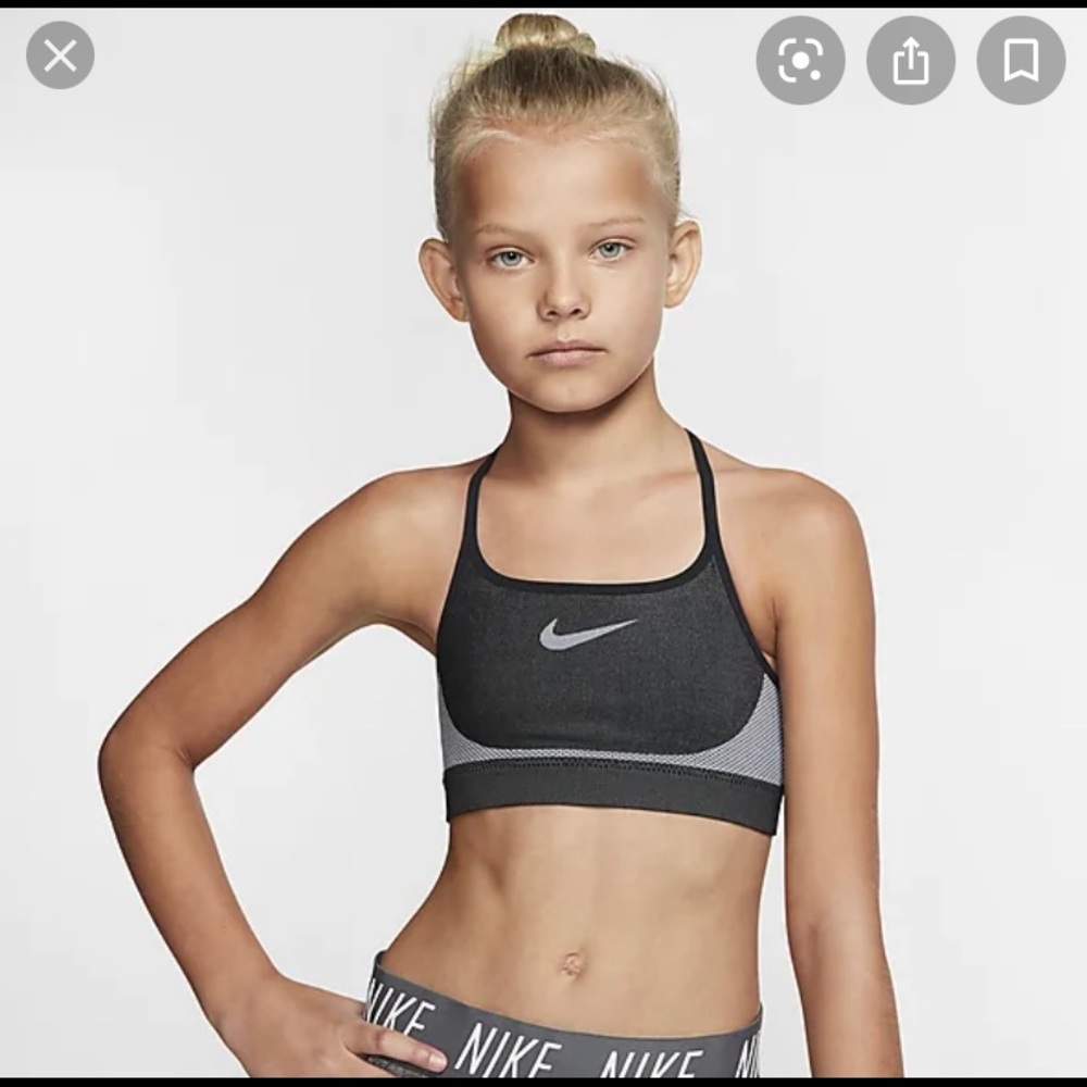 Nike seamless sports bra